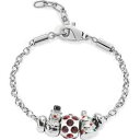 【送料無料】イタリアン　ブレスレット　ブレスレットスチールクリスマスmorellato braccialetto femminile drops scz352 acciaio charms natale charms jewel