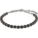 【送料無料】イタリアン ブレスレット スチールブレスレットヘマタイトマンクリプトンbreil bracciale acciaio e ematite uomo krypton tj2662 rose