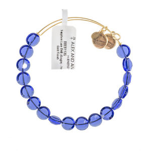 【送料無料】イタリアン　ブレスレット　アレックスサファイアゴールドビーズブレスレットalex and ani zaffiro luxe perline oro braccialetto bbeb 113 grrp 33