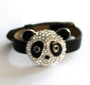 【送料無料】イタリアン ブレスレット バトラーウィルソンパンダヘッドストラップカフbutler e wilson cristallo una grande panda testa fascetta bracciale