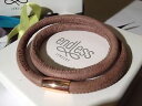 【送料無料】イタリアン　ブレスレット　ジュエリーブラウンブレスレットローズバックルendless jewelry braccialetto marrone doppio filamento rose fibbia 40cm rrp 50