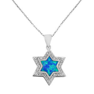 【送料無料】イタリアン ブレスレット スターリングシルバーデビッドオパールヘブライargento sterling ebraico stella di david blu turchese opale di fuoco cristalli