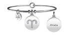 【送料無料】イタリアン　ブレスレット　ブレスレットスチールシンボルkidult bracciali acciaio symbols ariete istintiva 231579