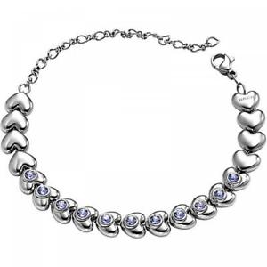 【送料無料】イタリアン ブレスレット ミステリーブレスレットスチールハートスワロフスキー*mistery gift* bracciale donna breil...