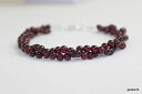 yzC^A@uXbg@K[lbguXbgmmK[lbgbhr[YcCXg}`XghuXbgIWi4mm braccialetto granato 4 mm rosso granato perle twisted multi strand brac