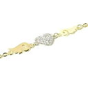 yzC^A@uXbg@~J[S[hZbgn[guXbg10 x color oro 191cm bracciale con strass set cuore