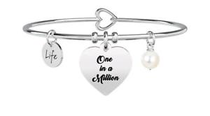 ̵ۥꥢ󡡥֥쥹åȡ֥쥹åȥkidult bracciali acciaio love cuore one in a million 731260