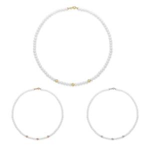 【送料無料】イタリアン ブレスレット ミステリーネックレスシルバー*mistery gift* collana donna fujiko perle natur...