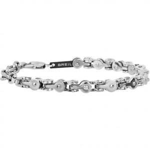 【送料無料】イタリアン　ブレスレット　ブレスレットスチールギアbreil bracciale uomo acciaio lucido gear tj2255