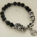 【送料無料】イタリアン ブレスレット カフシルバーブラportonovo bracciale monogiro stone argento 925 bra04601(4)