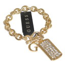 【送料無料】イタリアン　ブレスレット　ブレスレットロゴペンダントマルチbracelet guess femme pendentif logo g amp; strass dor pendant multi charms bjb0430