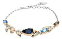 【送料無料】イタリアン　ブレスレット　カフドラマguess bracciale da donna metallo argento dramma ubb21538l