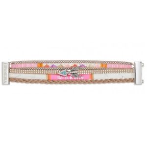 ヒパネマ 【送料無料】イタリアン　ブレスレット　ヌフnuova inserzionebracelet hipanema pinkdream taille m 18 cm neuf sous emballage sans pochon