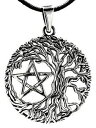 【送料無料】イタリアン ブレスレット シルバーアンプペンダントツリーネックレススタッフnr 212 albero della vita ciondolo in argento 925 amp; collana pentagramma