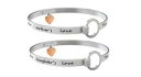 【送料無料】イタリアン ブレスレット ブレスレットスチールセットkidult set di due bracciali acciaio family mamma...