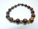 【送料無料】イタリアン ブレスレット ブレスレットデティグレドbracelet protection oeil de tigre,oeil de taureau 84 mm(4)