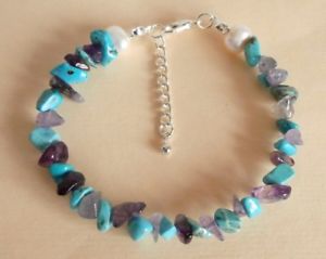 【送料無料】イタリアン　ブレスレット　クリスタルデトックスカフバッグgemstone cristallo guarigione dipendenze voglie detox bracciale perdita di peso borsa regalo