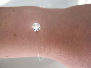 【送料無料】イタリアン　ブレスレット　ブレスレットクリスタルスワロフスキーbracelet fil transparent crystal swarovski