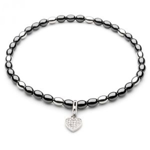 【送料無料】イタリアン　ブレスレット　ベーリングセラミックグローカフブラックbering arctic glow ceramicabracciale per donna nero 6066112x