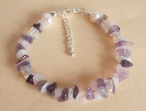 【送料無料】イタリアン　ブレスレット　クリスタルブレスレットバッグgemstone cristallo guarigione insonnia disturbi del sonno braccialetto borsa regalo