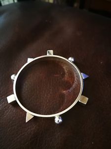 【送料無料】イタリアン　ブレスレット　ブレスレットフォームwhistles dichiarazione braccialetto color argento forme geometic