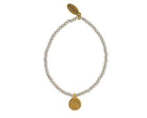 【送料無料】イタリアン　ブレスレット　タンポポカフnuova inserzionehultquist bicolore dandelion bracciale