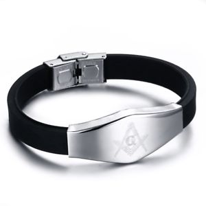 【送料無料】イタリアン ブレスレット ブレスレットグルメフランシリコンbracelet gourmette franc maon silicone et acier inoxydable masonic maonnerie e 【送料無料】イタリアン ブレスレット ブレスレットグルメフランシリコンbracelet gourmette franc maon silicone et acier inoxydable masonic maonnerie e