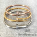 【送料無料】イタリアン ブレスレット ブレスレットアルジェントハイライトローズブレスレットネイルbracelet clou luxe strass argent, or, or rose love bracciale nail