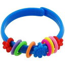 【送料無料】イタリアン ブレスレット コレクションプラスチックリングブレスレットthe olivia collection bambini plastica blu fiore amp; anelli braccialetto