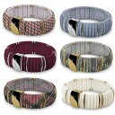【送料無料】イタリアン ブレスレット ヒップホップカフシリコーンツイードカムフラージュhip hop bracciale donna kint silicone...