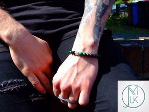 【送料無料】イタリアン　ブレスレット　キャッツアイカフヒーリングbuddha verde tigers eye tinto naturale gemstone bracciale guarigione 69 elasticizzata