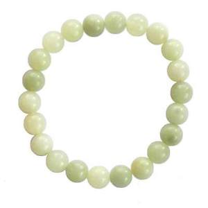 【送料無料】イタリアン　ブレスレット　ブレスレットミリヴェールbracelet jade 9mm genip vert