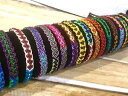 【送料無料】イタリアン ブレスレット シルクセットカフロープブレスレットi braccialetti dellamicizia intrecciato ~ ~ ...