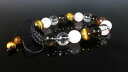 【送料無料】イタリアン ブレスレット クリスタルブレスレットタイガーアイローズクォーツスモーキークォーツshamballa crystal friendship bracelet tigers eye rose quartz, smokey quartz