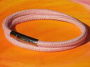 【送料無料】イタリアン ブレスレット ピンクレザーステンレスライムベイスチールブレスレットdonna 4mm rosa stampato in pelle amp; bracciale in acciaio inossidabile da lyme bay art(4)