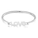 【送料無料】イタリアン ブレスレット ブレスレットシックプラチナbracciale rigido donna chic ottone platino love