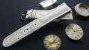 【送料無料】イタリアン ブレスレット ブレスレットモンブランディスデbracelet montre en cuir de veau blanc faon croco dispo de 20 24mm