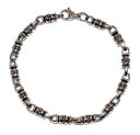 【送料無料】イタリアン ブレスレット フレッドベネットステンレススチールマルチビーズfred bennett acciaio inox 9 multi perline braccialeera 40