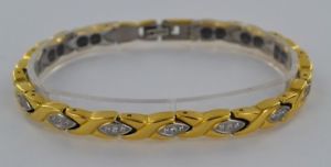 【送料無料】イタリアン ブレスレット チタンブレスレットカフda donna titanio magnetico terapia braccialetto curativa artrite dolore aiuto bracciale regalo