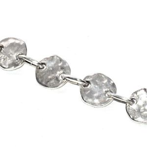 【送料無料】イタリアン　ブレスレット　ドリンクブレスレットアルジェントbiche de bere bracelet plaqu argent mdaillon rond 19cm bijou