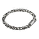 【送料無料】イタリアン ブレスレット デザインカフステンレススチールキングブレスレットserio design edvita bracciale a79 acciaio inox re braccialetto 1921cm