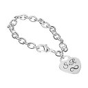 【送料無料】イタリアン ブレスレット トレーラースターリングシルバーブレスレットシルバーid bracciale argento con cuore rimorchio 925 sterling argento con incisione a scelta nuovo(4)