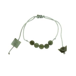 kanikan bracelet 5 perles plates jade vert bijou artisanalブレスレットプレートヒスイ※注意※NYからの配送になりますので2週間前後お時間をいただきます。人気の商品は在庫が無い場合がご...