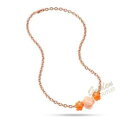 【送料無料】イタリアン ブレスレット ネックレスアルミスタースワロフスキーcollana donna morellato colours sabz366 alluminio ros charms stella swarovski