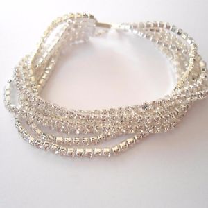 【送料無料】イタリアン ブレスレット カフテニスシルバーホワイトbracciale donna tennis colore argento 7 file di zirconi bianchi 19,5 cm 72 m 【送料無料】イタリアン ブレスレット カフテニスシルバーホワイトbracciale donna tennis colore argento 7 file di zirconi bianchi 19,5 cm 72 m