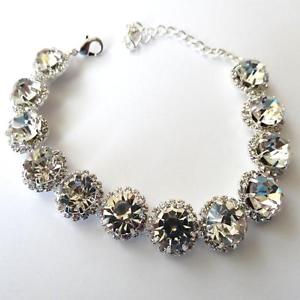 【送料無料】イタリアン ブレスレット テニスブレスレットシルバーカラーホワイトbracciale tennis donna colore argento zirconi bianchi 1,1 cm 18 25 cm 116 zz