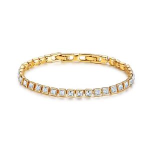 【送料無料】イタリアン ブレスレット スワロフスキークリスタルkgpクリアテニスブレスレットbracciale tennis con chiari cristalli swarovski sposa myjs 16k gp 【送料無料】イタリアン ブレスレット スワロフスキークリスタルkgpクリアテニスブレスレットbracciale tennis con chiari cristalli swarovski sposa myjs 16k gp