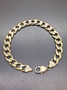 yzYuXbg@CG[\bhS[huXbg9ct yellow solid gold curb bracelet 9