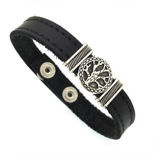 yzYuXbg@U[uXbgU[JtXtree of life bracelet for him leather bracelet stitched leather cuff for men