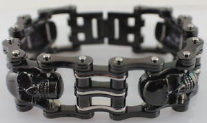 yzYuXbg@`F[uXbgwr[^oCJ[[evil human skull chain bracelet heavy metal blessed biker rally hog heaven 2012